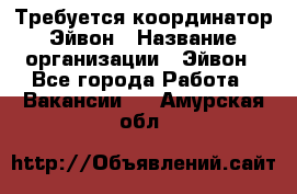 Требуется координатор Эйвон › Название организации ­ Эйвон - Все города Работа » Вакансии   . Амурская обл.